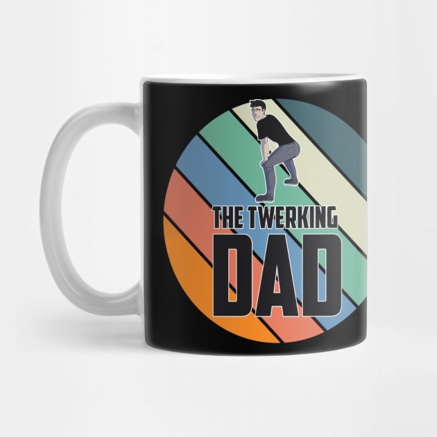 Funny Twerking dad / father gift by Imutobi